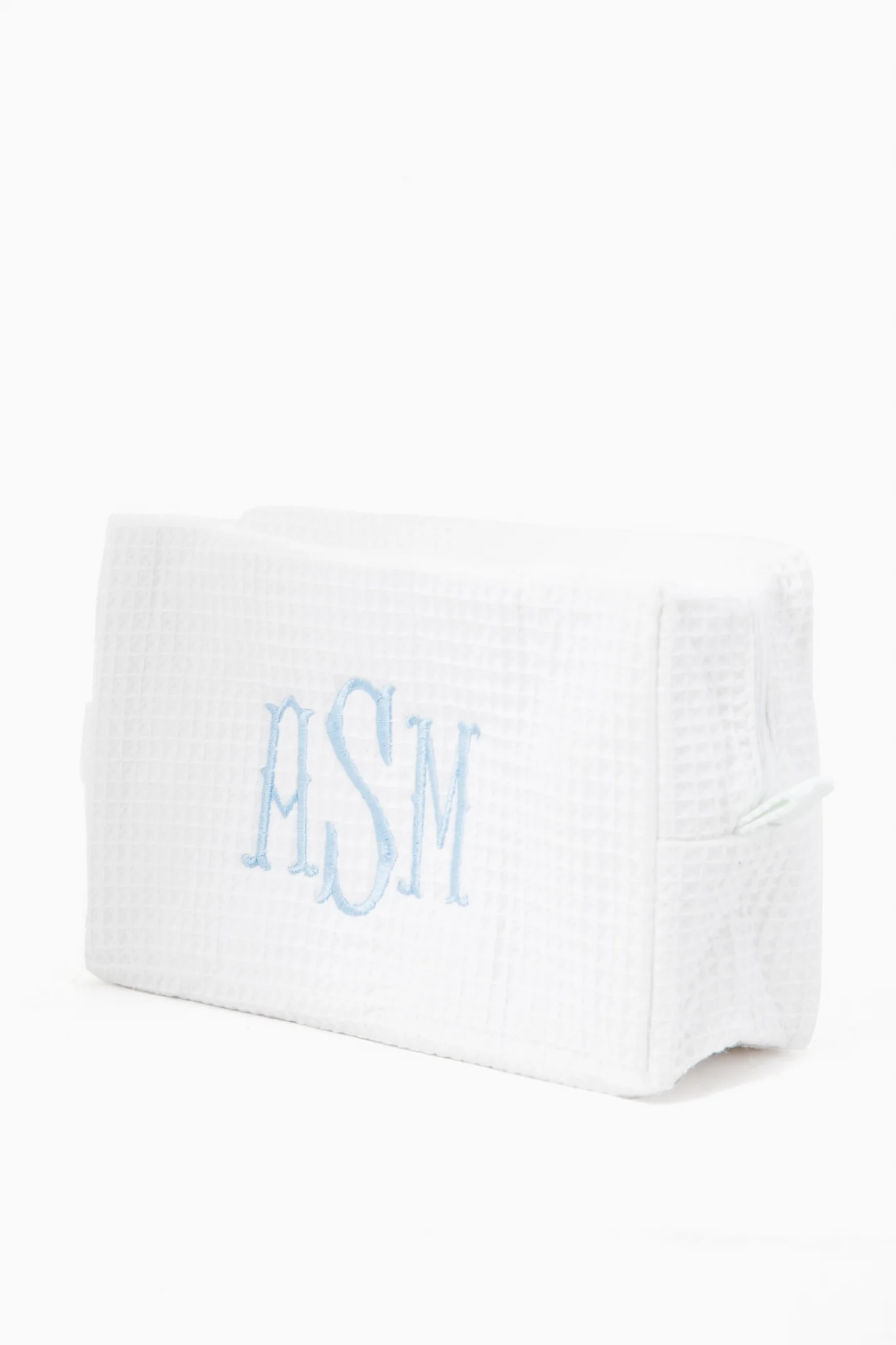 Cotton Waffle Cosmetic Bag - Image 3