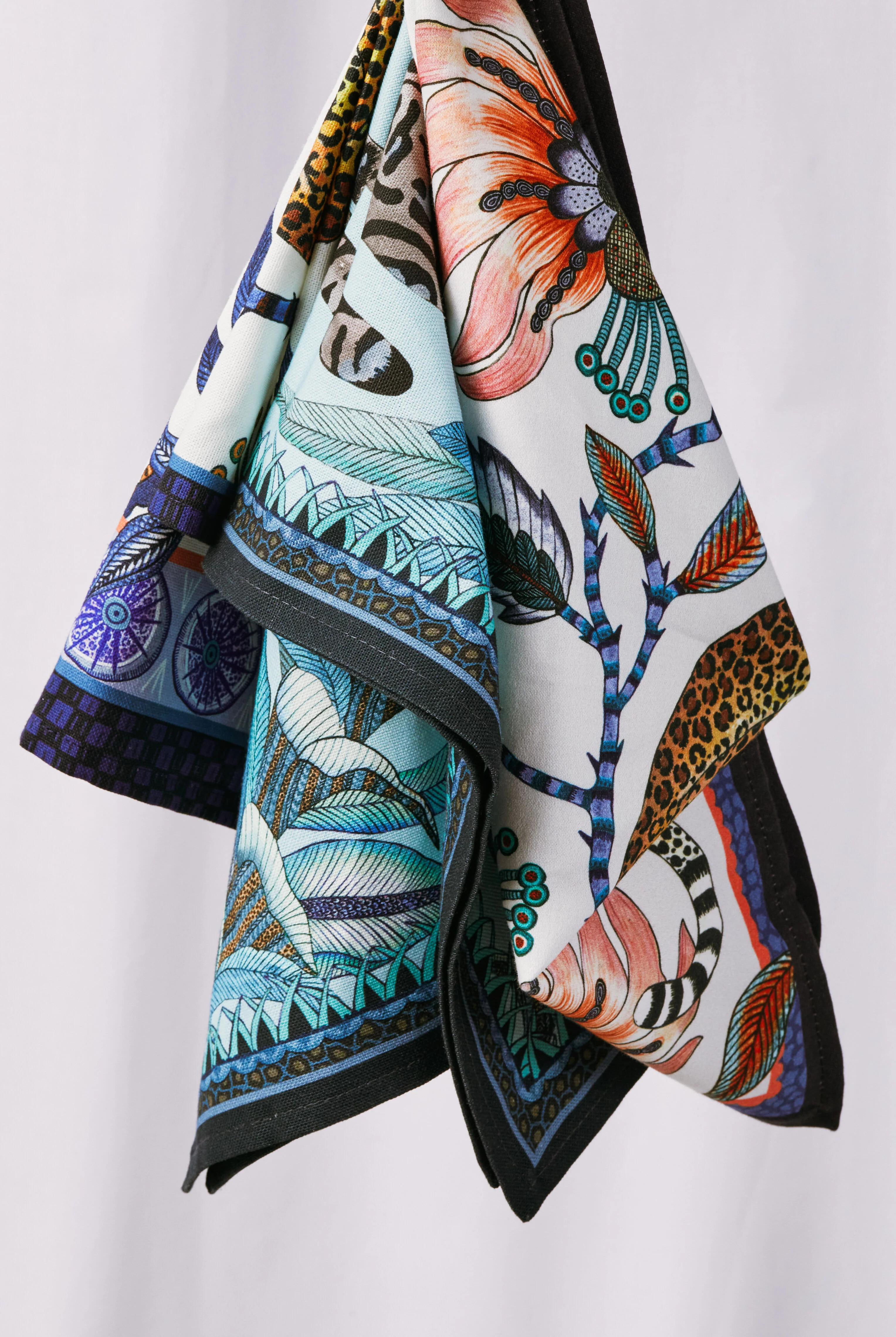 Frost Leopard Napkins (Set of 2) - Image 4