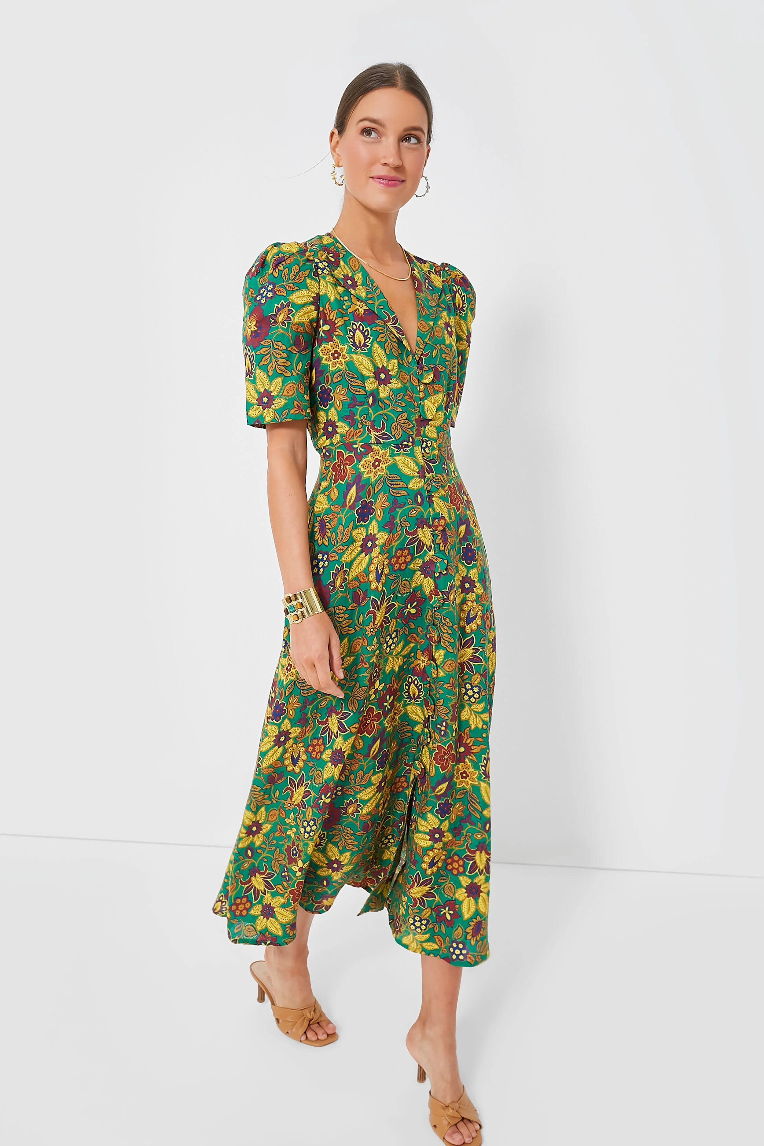 Gold Thin Box Chain Necklace - Image 3