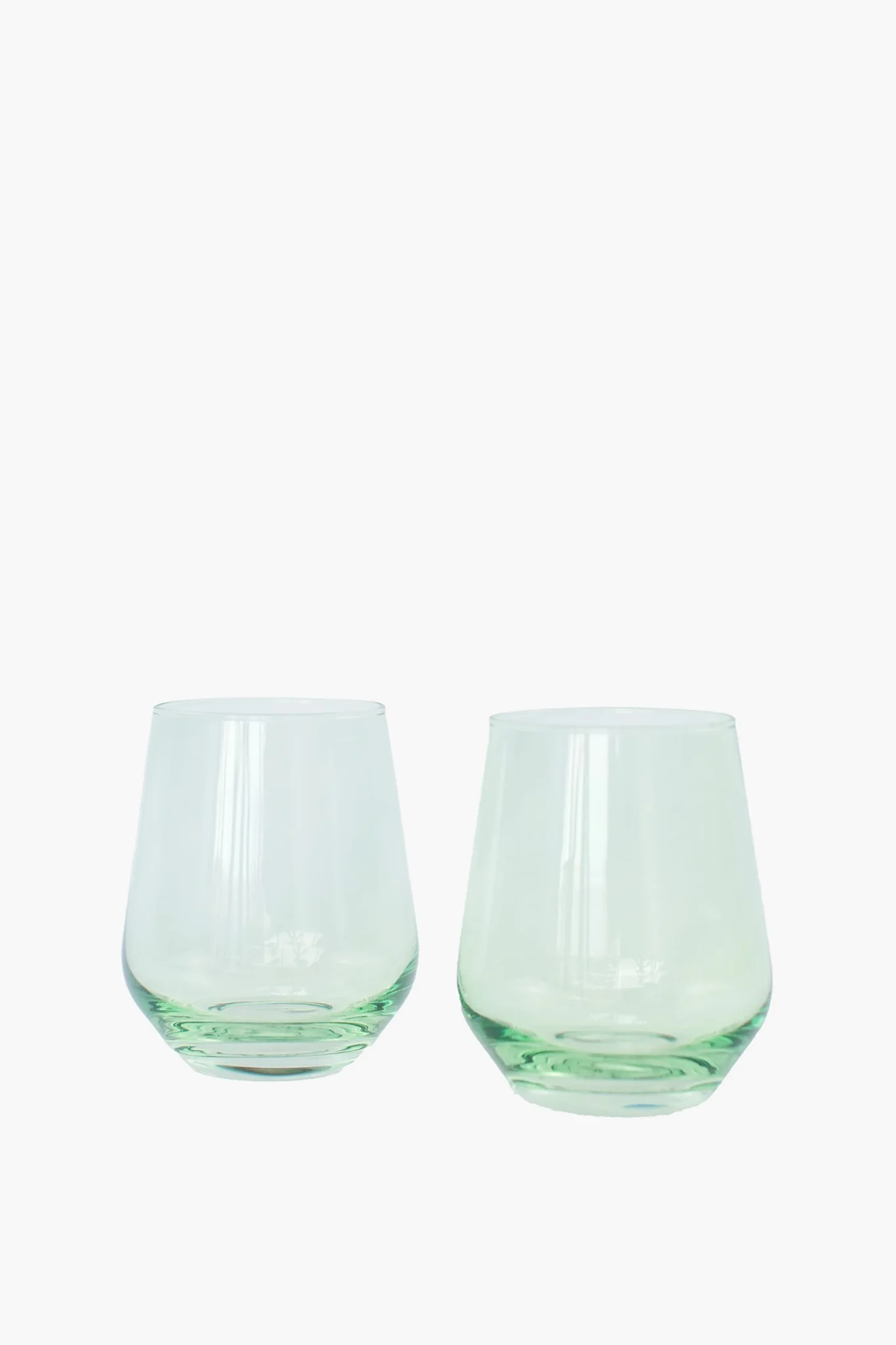 Mint Stemless Wine Glasses Set of 6 - Image 4