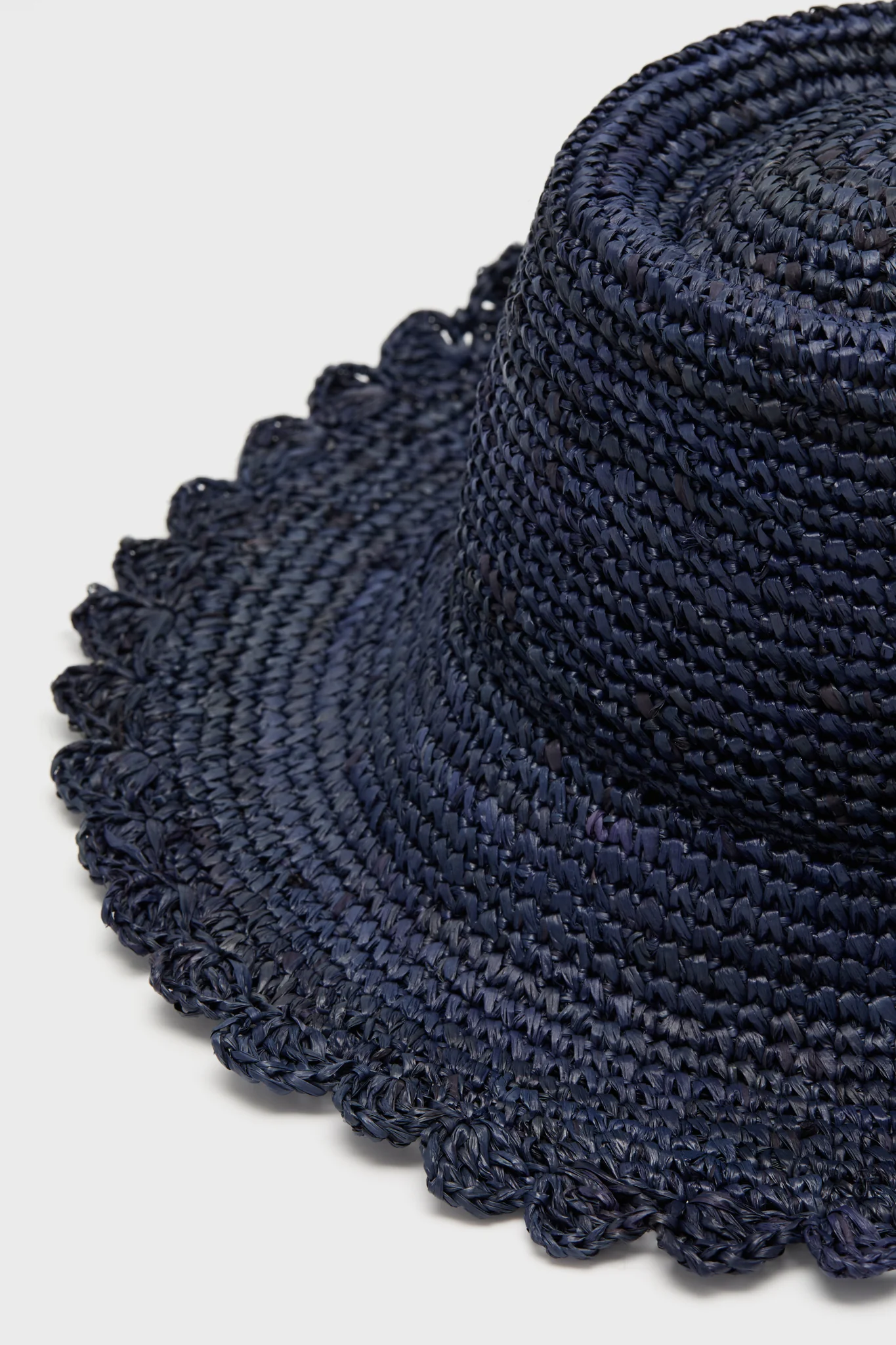 Navy Lacey Hat - Image 4
