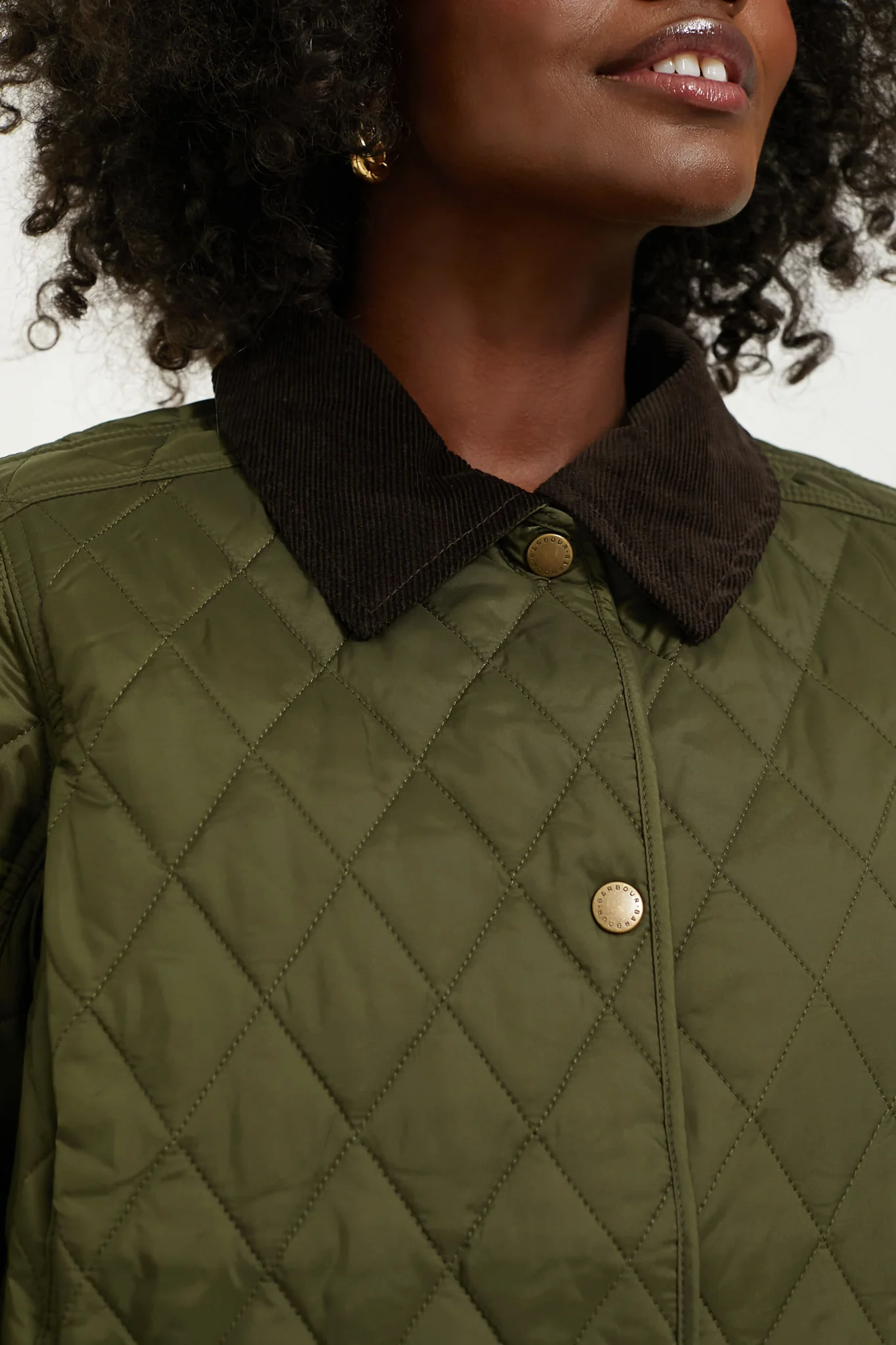 Olive Annandale Quilted Jacket - Image 7