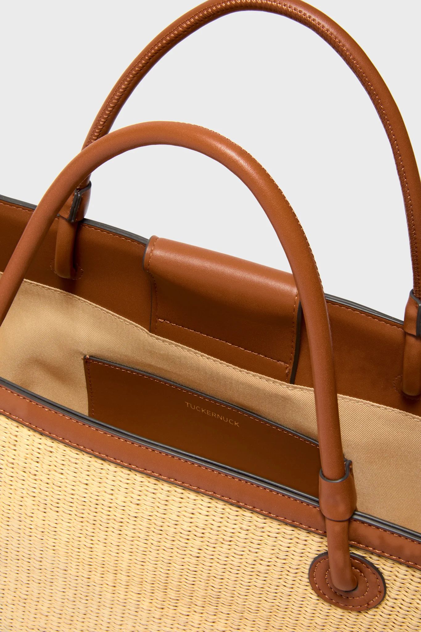 Raffia Brett Tote - Image 3