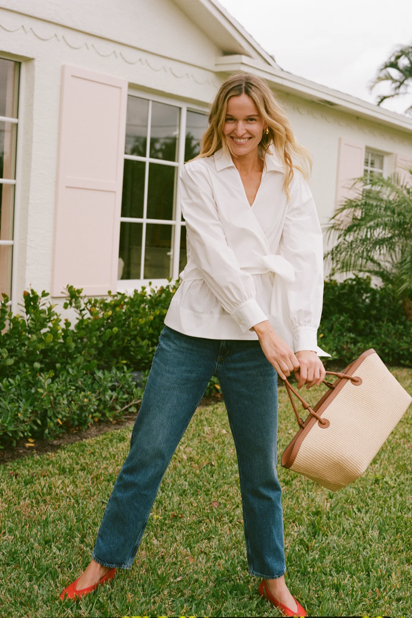 Raffia Brett Tote - Image 4