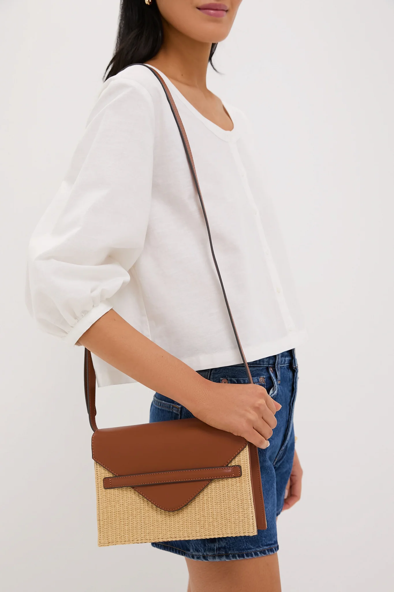 Raffia Stevie Crossbody - Image 3