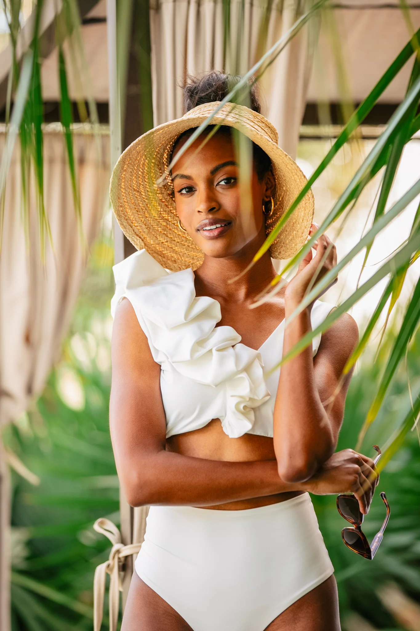 Natural Rollup Travel Visor - Image 6