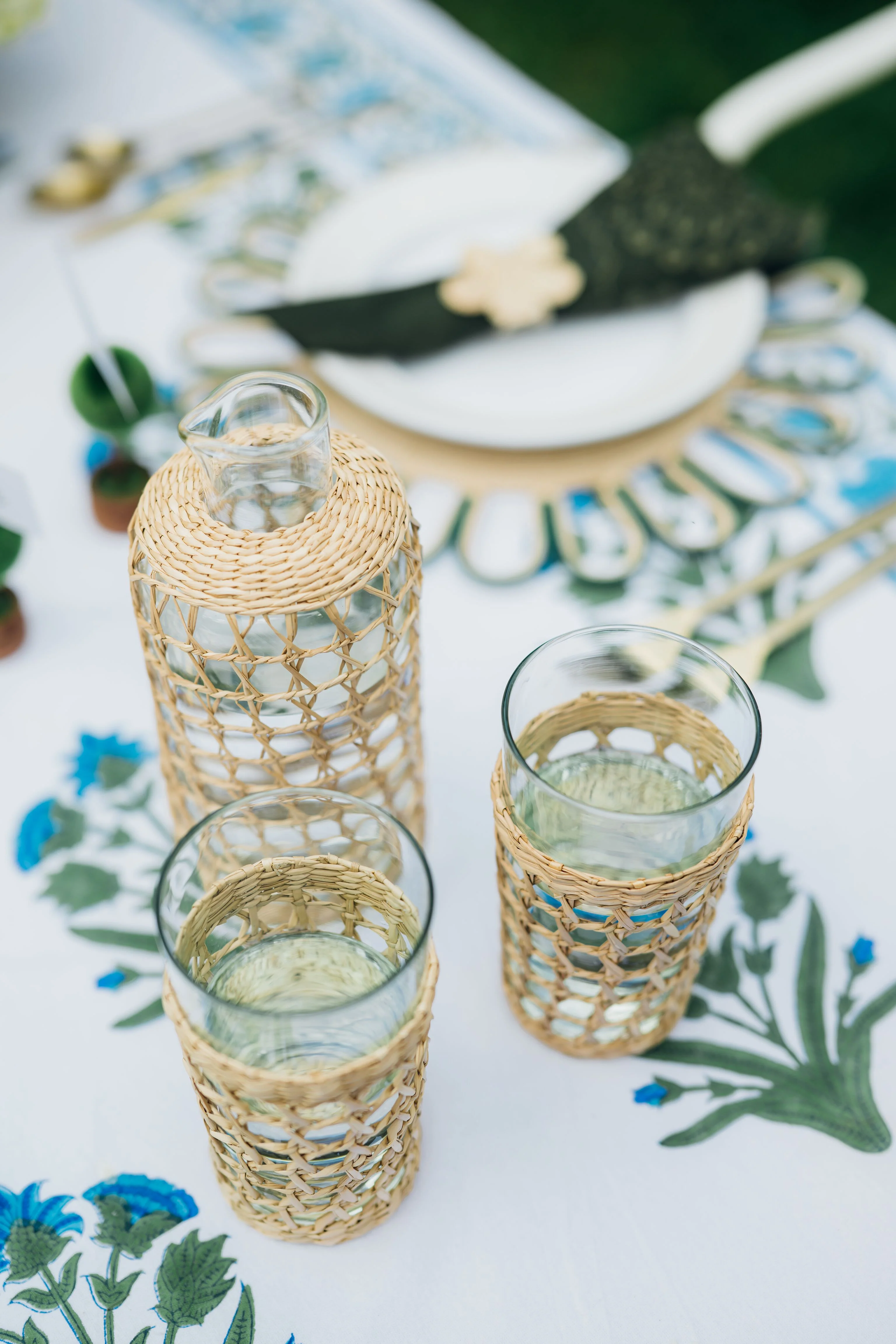 Seagrass Cage Highball Set of 6 - Image 4