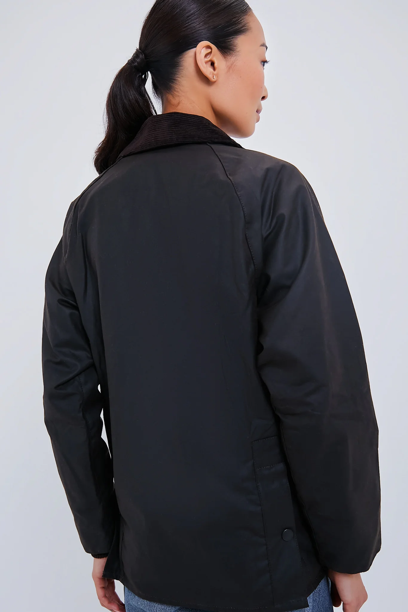 Womens Classic Bedale Wax Jacket - Image 4