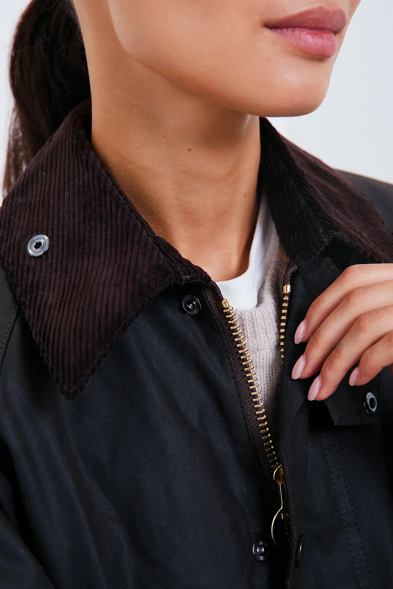 Womens Classic Bedale Wax Jacket - Image 5